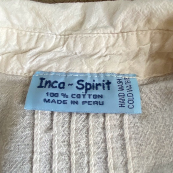 Inca Spirit boho top. Size L - Picture 6 of 8